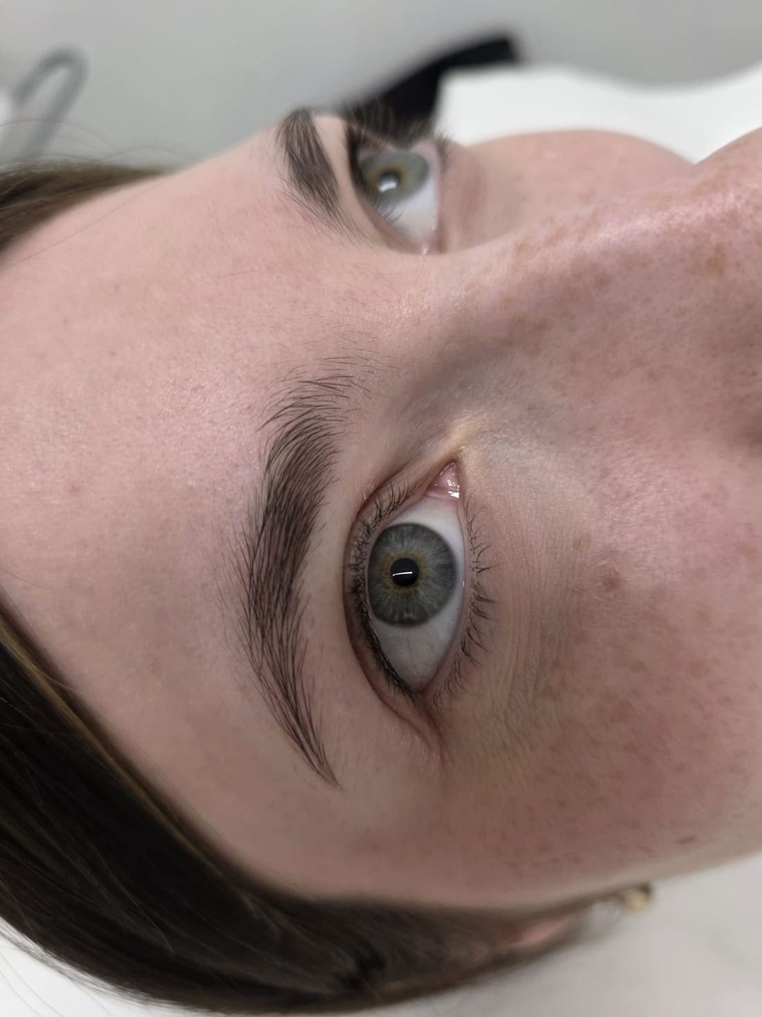 Brow- & Lashlifting - echtes Behandlungsergebnis 2